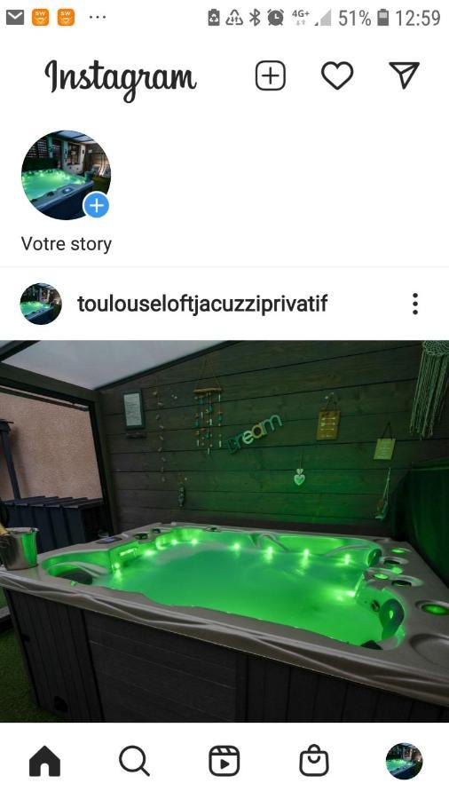 Villa Spa Privatif Toulouse Jacuzzi Aucamville Exterior foto